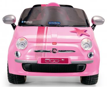 FIAT 500 Star Remote Control Pink Für coole Mädchen Elektroauto Elektro Auto Kinderauto